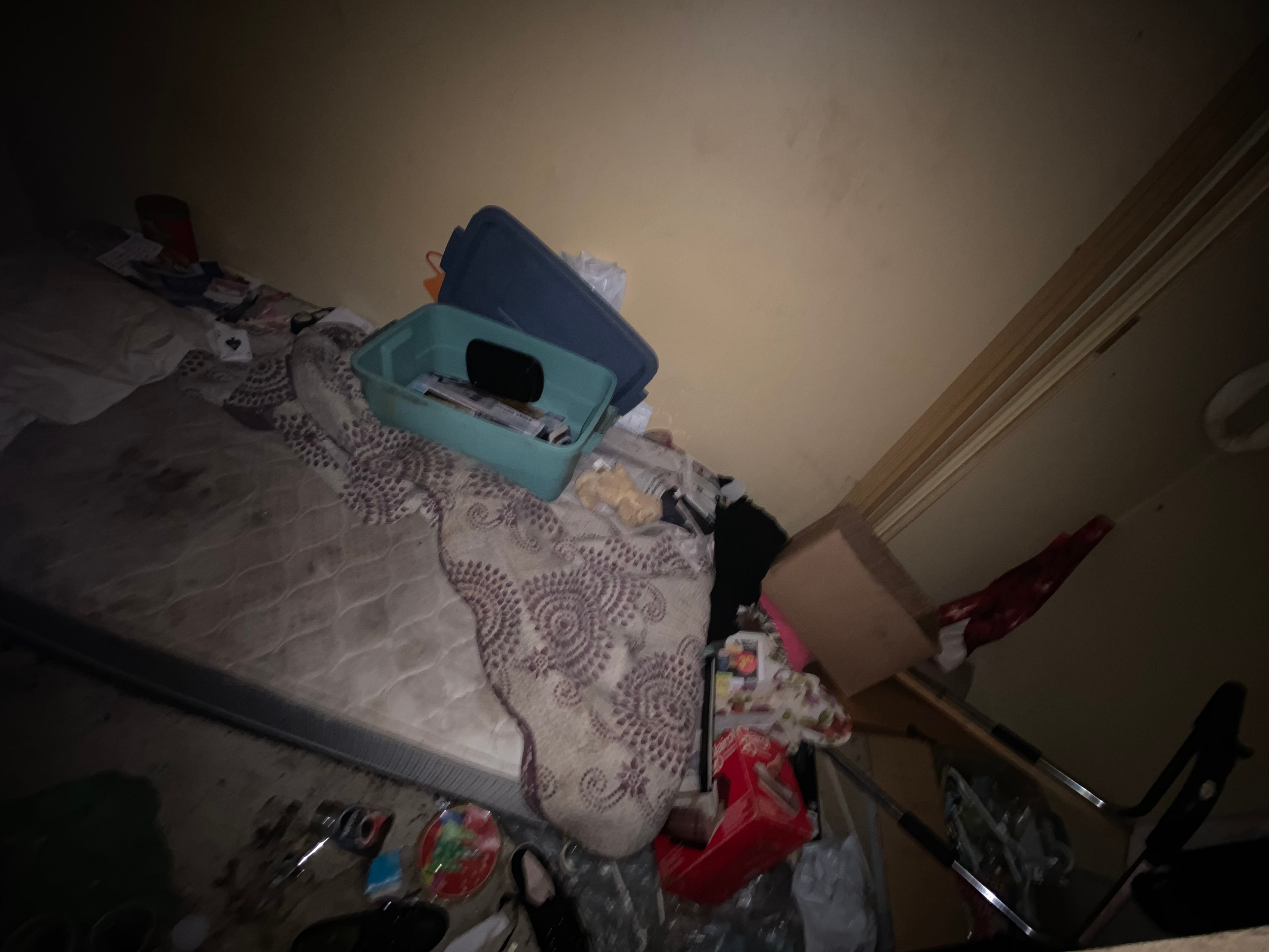 Residential room following cleanup and preparation