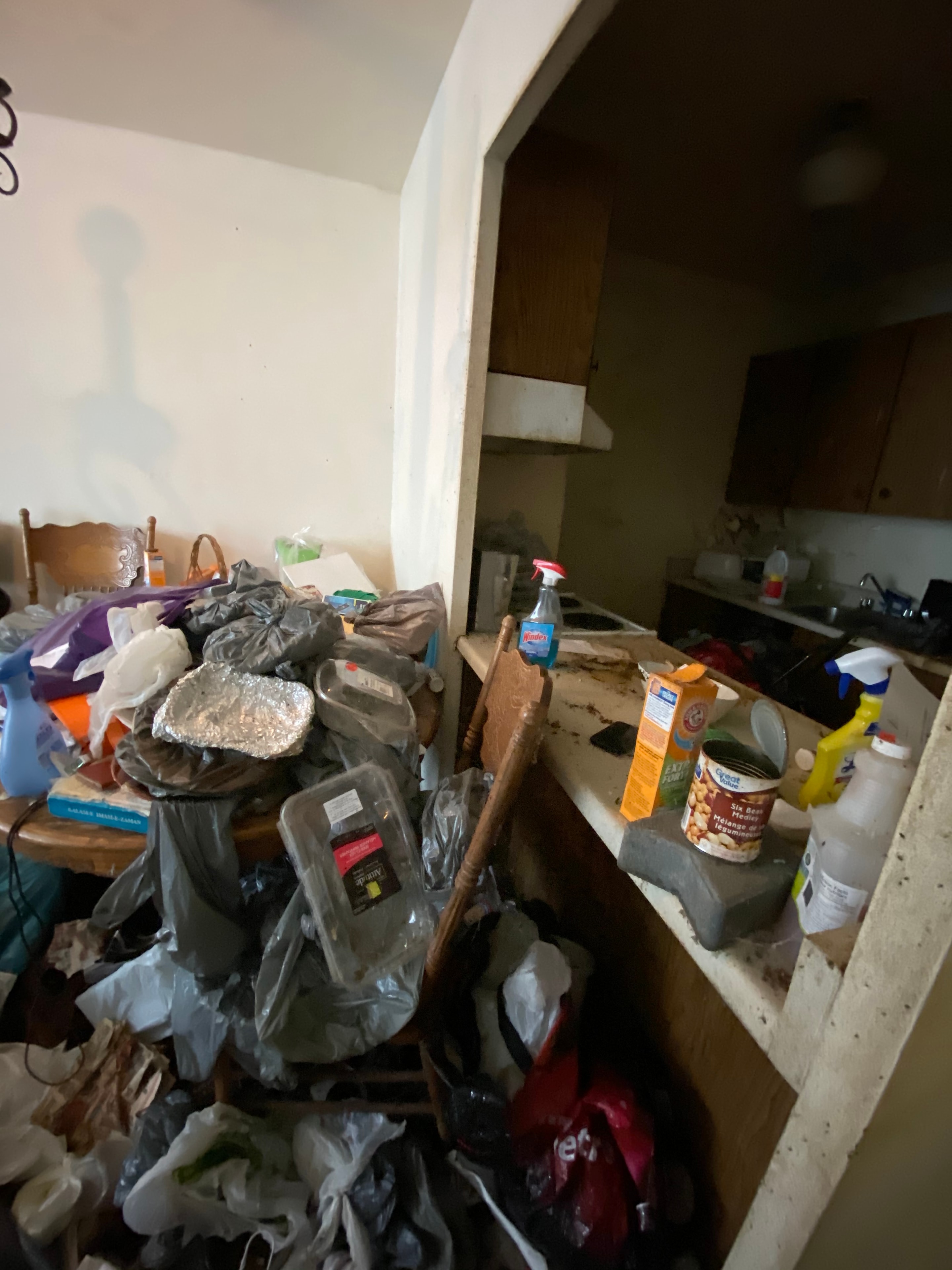 Residential unit with heavy accumulation