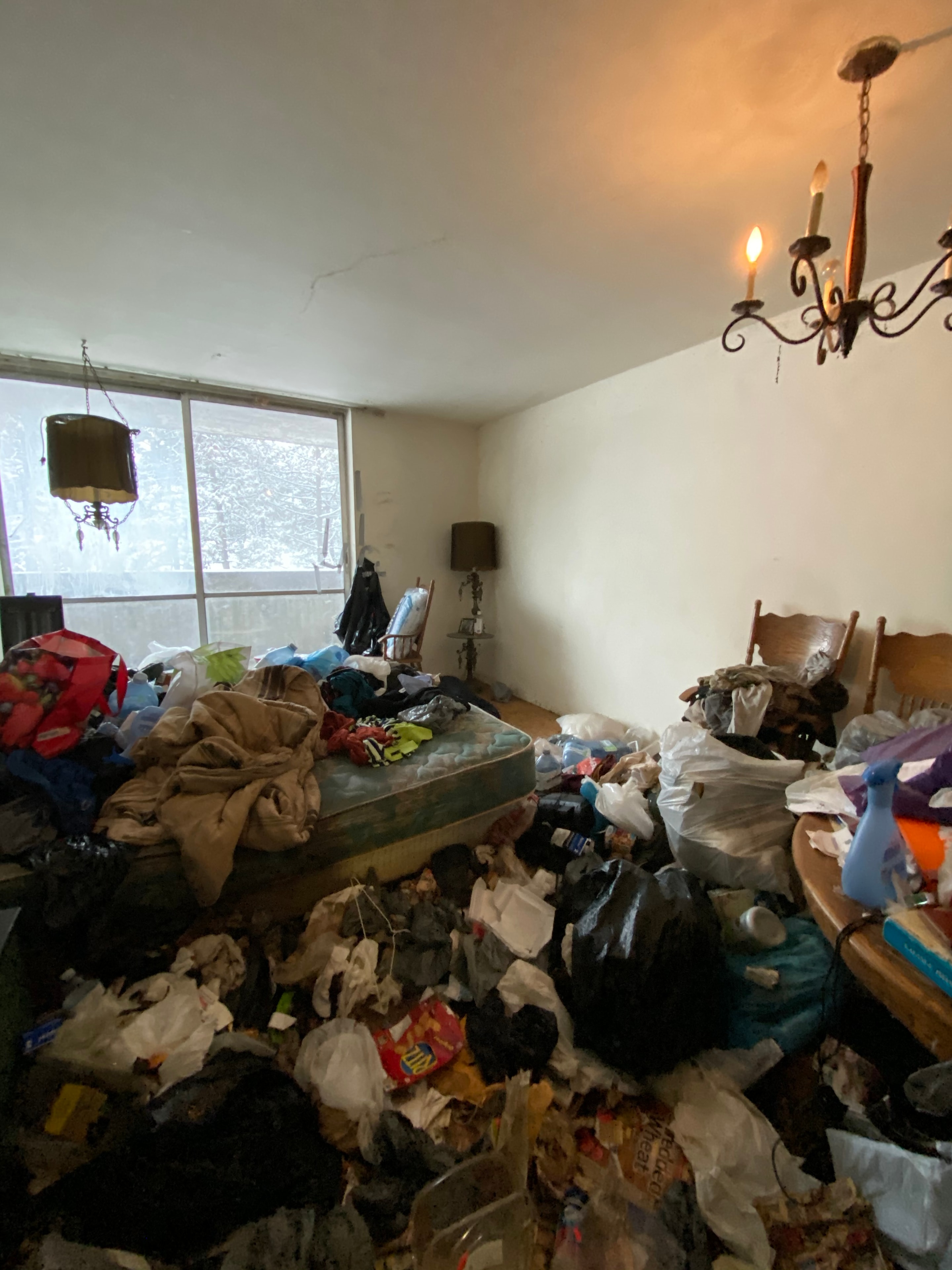 Residential property conditions requiring professional cleanup