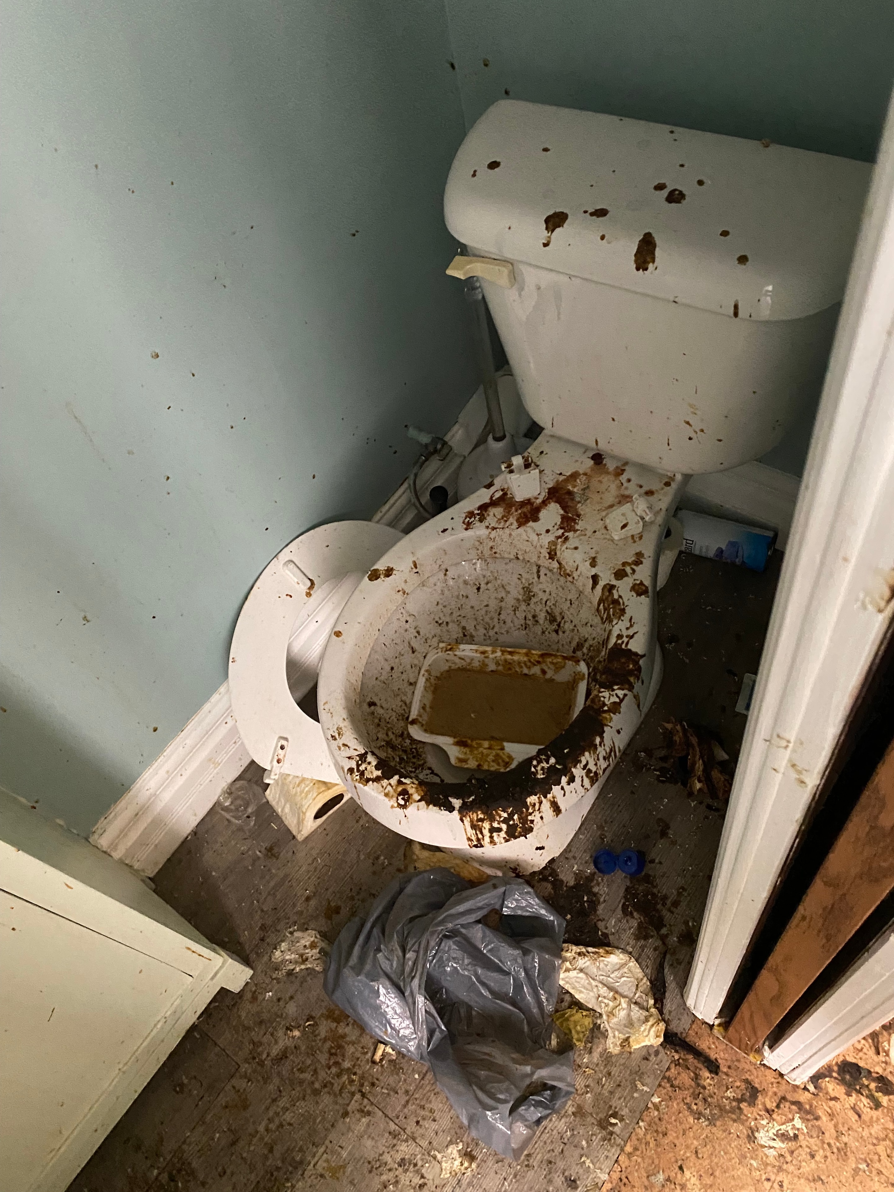 Residential property requiring professional cleanup and preparation